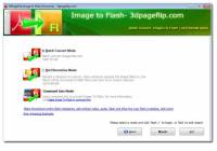 Free 3DPageFlip Image to Flash screenshot