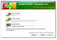 Free 3DPageFlip Image to Flash screenshot