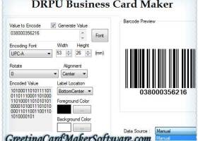 Business Card Maker Software screenshot