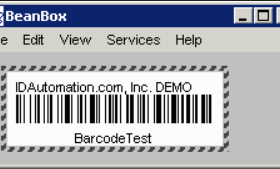 Java Barcode Font Encoder Class Library screenshot