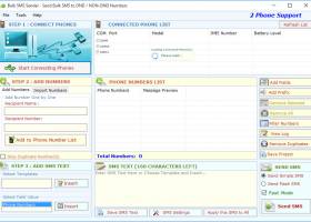 Bulk SMS Sender 2 Phones screenshot