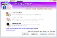 3DPageFlip CHM to PDF - freeware screenshot