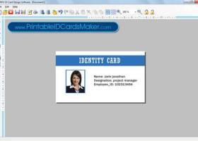 Printable ID Cards Maker screenshot