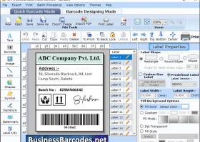 Read Code 39 Barcode screenshot