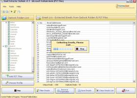 Email Extractor Outlook screenshot