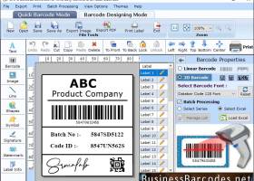 Databar Code 128 Barcode Tool screenshot