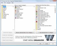 Winstep Start Menu Organizer screenshot