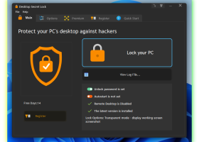 Desktop Secret Lock screenshot