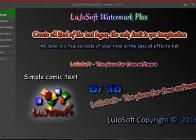 LuJoSoft Watermark Plus screenshot