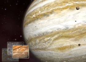 Jupiter 3D Space Screensaver screenshot