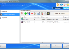 abylon CRYPTDRIVE screenshot