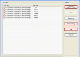 Batch PDF Print Manager screenshot