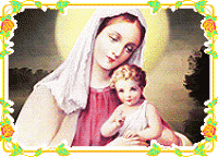 Mother Mary with Baby Jesus on Xmas screenshot