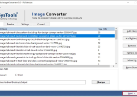 Convert JPG file to JPEG screenshot