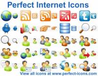 Perfect Internet Icons screenshot