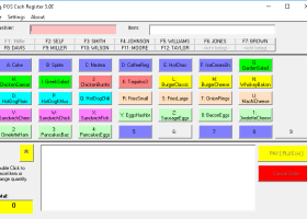 POS Cash Register screenshot
