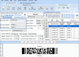 Publishers Barcode Label Maker Software screenshot