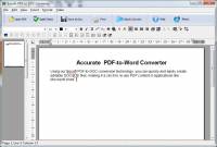 Boxoft PDF to DOC Converter screenshot