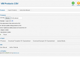 VM Products CSV ULTIMATE screenshot