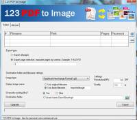 Free 123 PDF to Image Converter screenshot