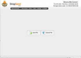 DropSend Direct for Windows screenshot