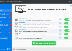 Advanced Password Recovery Suite screenshot