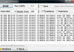 Vov Syslog Server screenshot