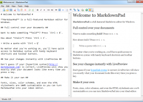 MarkdownPad screenshot