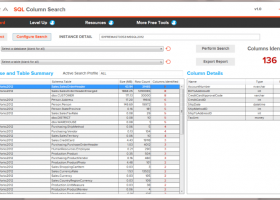 SQL Column Search screenshot