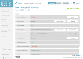 OESIS Endpoint Assessment Tool screenshot