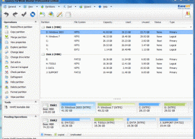 EaseUS Partition Master Professional screenshot