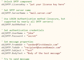 MailBee SMTP screenshot