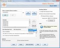 Send SMS Using Pocket PC screenshot