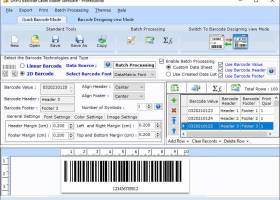 Professional Barcode Designing Tool screenshot