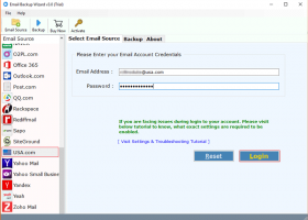 Naver Email Backup Software screenshot