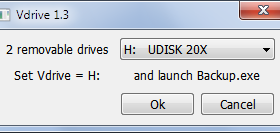 Vdrive screenshot