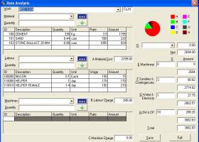 Estimator screenshot