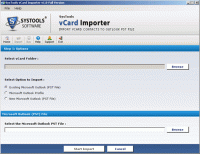 Import Multiple vCard Files in Outlook screenshot