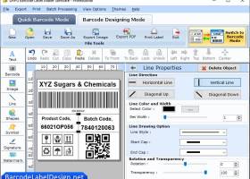 Professional Barcode Design Tool screenshot