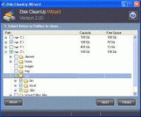 Disk CleanUp Wizard screenshot