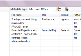 MetadataFox screenshot