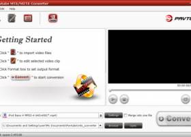 Pavtube MTS/M2TS Converter screenshot