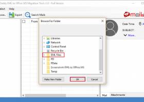 MailsDaddy EML to Office 365 Migration screenshot