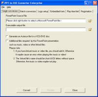 PPT to EXE Converter Enterprise screenshot