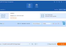 AnyMP4 DVD Ripper screenshot