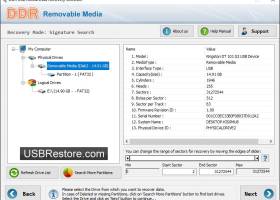 USB Restore Software screenshot