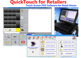 QuickTouch for Retailers POS Software screenshot