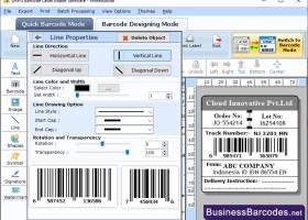 Barcode Label Designer Software screenshot
