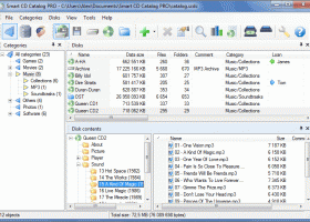 Smart CD Catalog Professional screenshot
