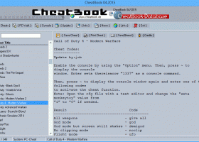 CheatBook Issue 04/2015 screenshot